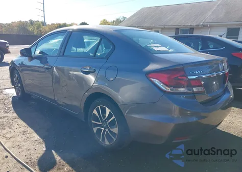 2014 Honda Civic Ex from USA, damaged, VIN 19XFB2F80EE086079